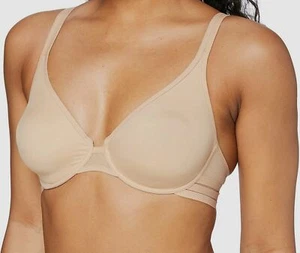 Maison Lejaby Women's Nufit Molded Underwire Bra, Powder, 34F - Picture 1 of 3