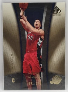 06-07 SP Game Used Rafael Araujo Gold Parallel #91/100 (Toronto Raptors) - Picture 1 of 2