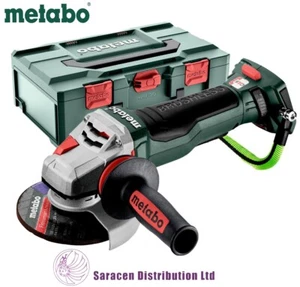 METABO WPBA 18 LTX BL 15-125 QUICK DS CORDLESS 125mm ANGLE GRINDER - 601734840 - Picture 1 of 4