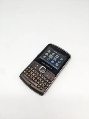 Motorola Moto EX112 Starling Grau Braun | VOLL FUNKTIONSFÄHIG | OHNE SIMLOCK - Bild 1 von 4