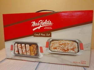 Laibpfanne Set MRS FIELDS NEU IN BOX 10,5 X 5 ZOLL SILIKONGRIFFE - Bild 1 von 6