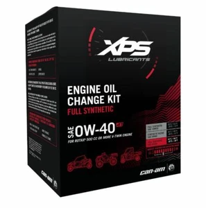 Paquete de cambio de aceite Can-Am XPS 4 tiempos - SAE 0W40 - ATV G2 SSV - Nº 9779406 - Imagen 1 de 5