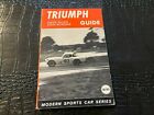 1966 GUIDE TRIUMPH sport moderne SC livre par Dave Allen