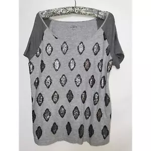 Ann Taylor LOFT Sequin Top - Size M - New Without Tag - Picture 1 of 8