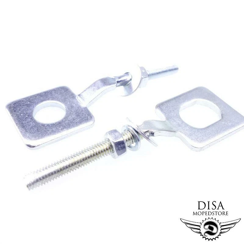 Kettenspanner Set Oval Rund passend für, Zündapp GTS CX KS C 50 Hai Mofa Moped - Bild 1 von 1