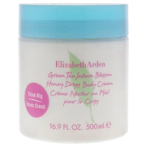 Green Tea Sakura Blossom by Elizabeth Arden for Women - 16.9 oz Body Cream - Picture 1 of 3