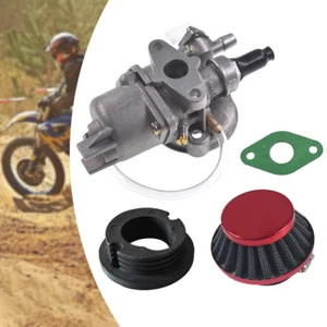Red Carburetor Air Filter For 47cc 49cc 2 Stroke Mini ATV Quad Dirt Pocket Bike - Bild 1 von 7
