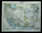 1894.Original - Mappa Geo-Topografica Colori_Asia Orientale Ii.Brockhaus..Etna