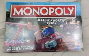 Monopoly Jeff Foxworthy Edition Board Game Hasbro Parker Brothers Sealed New - Picture 1 of 12