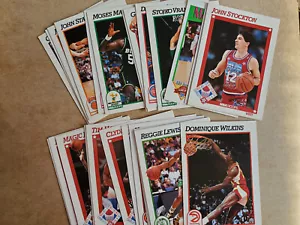 1991-92 NBA HOOPS BASKETBALL TRADING CARDS YOU PICK Base set and McDonalds - Picture 1 of 217