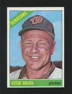 #294 STEVE RIDZIK, Senators - 1966 Topps: NM+, o/c, pack fresh 240837e - Picture 1 of 3