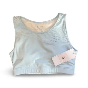 BUFFBUNNY Padded Sports Bra Size XS Light Blue High Support NWT - Picture 1 of 9