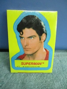 1980 Topps Superman 2 Movie Cards 22 Sticker Complete Set - Picture 1 of 3