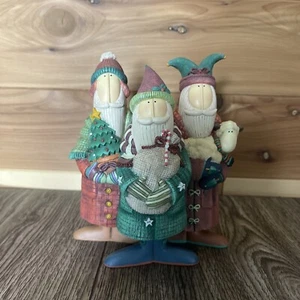 Vintage Lang and Wise Classic Santa Three Wise Santas in OVP Sue Dreame - Bild 1 von 8