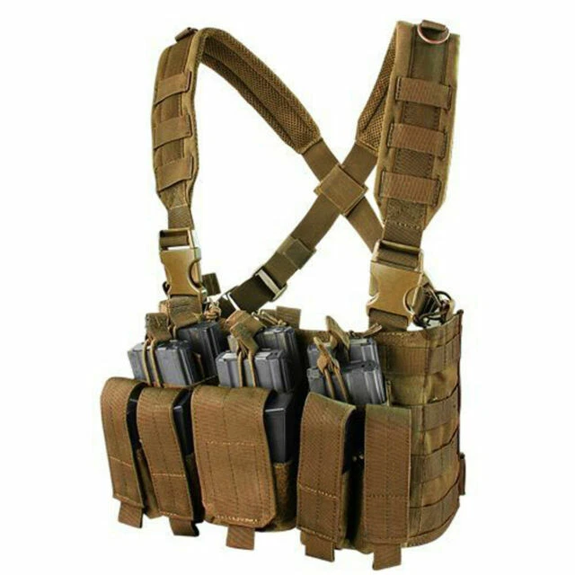 Condor MCR5-498  Outdoor Recon Chest Rig - Coyote Brown