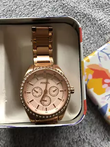 Damenuhr Fossil BQ1436 rose`gold Neu ungetragen - Bild 1 von 6