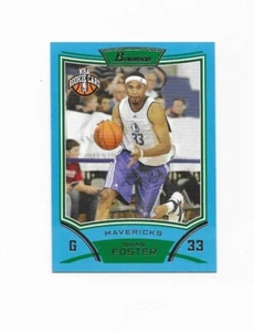 2008-09 Bowman Blue #147 Shan Foster /499  Dallas Mavericks   - Picture 1 of 2