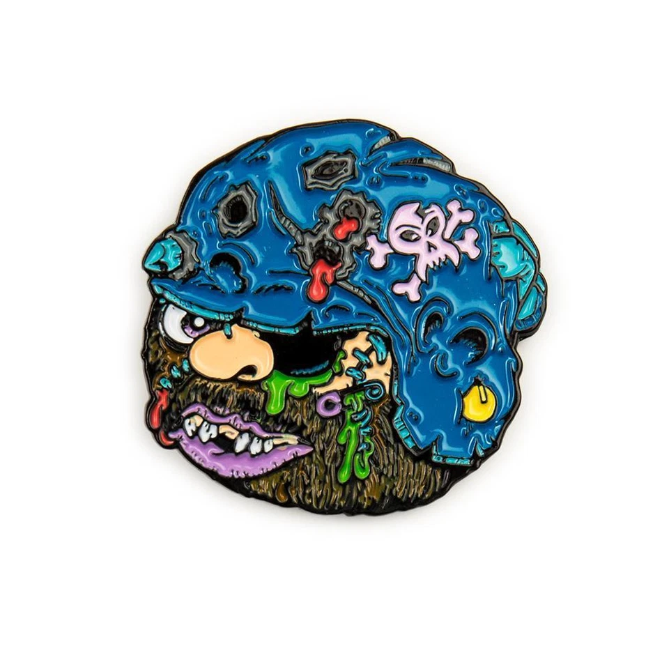 kidrobot Madballs Enamel Pin Series - Bruise Brother - New - Image 1 of 4