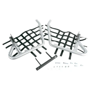DG Performance Fat Series 1 1/2in. Alloy Nerf Bars-Aluminum Bar-Black Web for - Picture 1 of 2