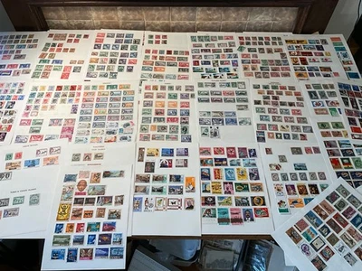 Commonwealth Británica con Estampillas GB QV EN 50 hojas como nuevas y usadas (14x) Foto 1 de 4