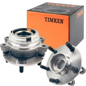 TIMKEN Front Wheel Bearing Hubs Pair for 03-2013 INFINITI FX35 FX45 FX50 G35 AWD - Bild 1 von 9