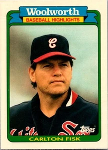 1990 Topps Woolworth Baseball Highlights #13 Carlton Fisk - Bild 1 von 2