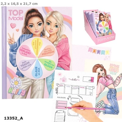 TOPMODEL BY DEPESCHE TOPModel Malbuch Licht Stimmungs-Malbuch Deutsch Depesche 13352 NEU