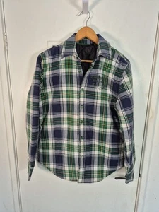 John Deere Chequered Lined Shirt Size Medium Preowned Farming - Picture 1 of 10