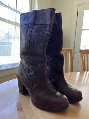 Timberland Earthkeepers Waterproof Leather Mid Calf Brown Boots size 10 - Image 1 of 4