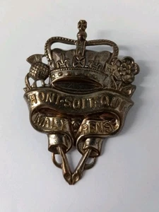 Britannia Order of the Garter HONI SOIT QUI MAL Y PENSE Pin - Bild 1 von 4