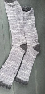 Handmade Mens Socks Wool 10.5 11 11.5  - Picture 1 of 2