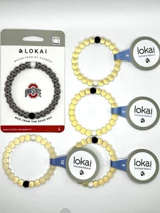 LOKAI NWT Bracelet Lot Of 5 Including Collegiate Collection Ohio State Univ (L4) - Picture 1 of 9