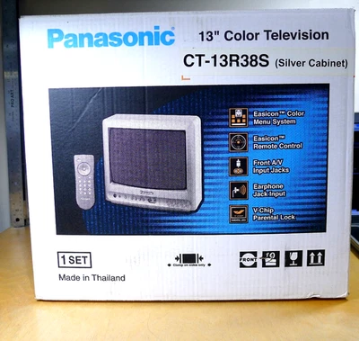 Panasonic CT-13R38SG 13” Retro Gaming CRT TV - BRAND NEW & FACTORY SEALED! - Image 1 of 4