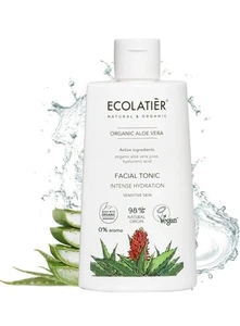 Tónico facial de argán natural y orgánico Ecolatier hidratación intensa, 8,45 fl oz - Imagen 1 de 3