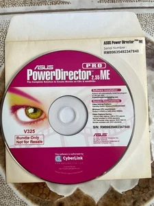 ASUS - POWERDIRECTOR 2.55 CD video capture and editing software - Afbeelding 1 van 1
