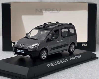 Peugeot Partner Tepee 2007 Grey Met 1:43 Norev 479825 EXTREMELY RARE!! - Image 1 of 4