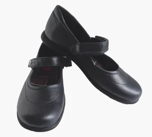 Scarpe Rachel Michelle bambina taglia 3M abito nero stile Mary Jane con cinturino singolo - Foto 1 di 17