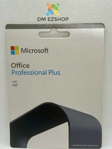 Microsoft Office Professional Plus Classic 2021 retail 1PC Product card sealed - Photo 1/2