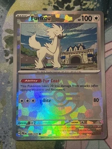 Furfrou (patrón Master Ball) 088/131 Sv: Prismatic Evolutions Holo - Imagen 1 de 2