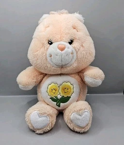 Vintage Care Bears Friend Bär Sonnenblumen 2002 12 Zoll Stofftier Plüschtier - Bild 1 von 8