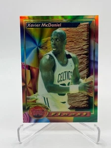 1993-94 TOPPS FINEST XAVIER MCDANIEL #61 REFRACTOR SP BOSTON CELTICS - Picture 1 of 1