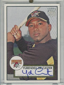 2006 TOPPS 52 SIGNATURES YURENDELL DE CASTER AUTO RC - Picture 1 of 1