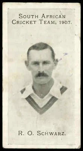 Taddy - 'South African Cricket Team 1907' - R.O. Schwarz (1907) - Picture 1 of 2