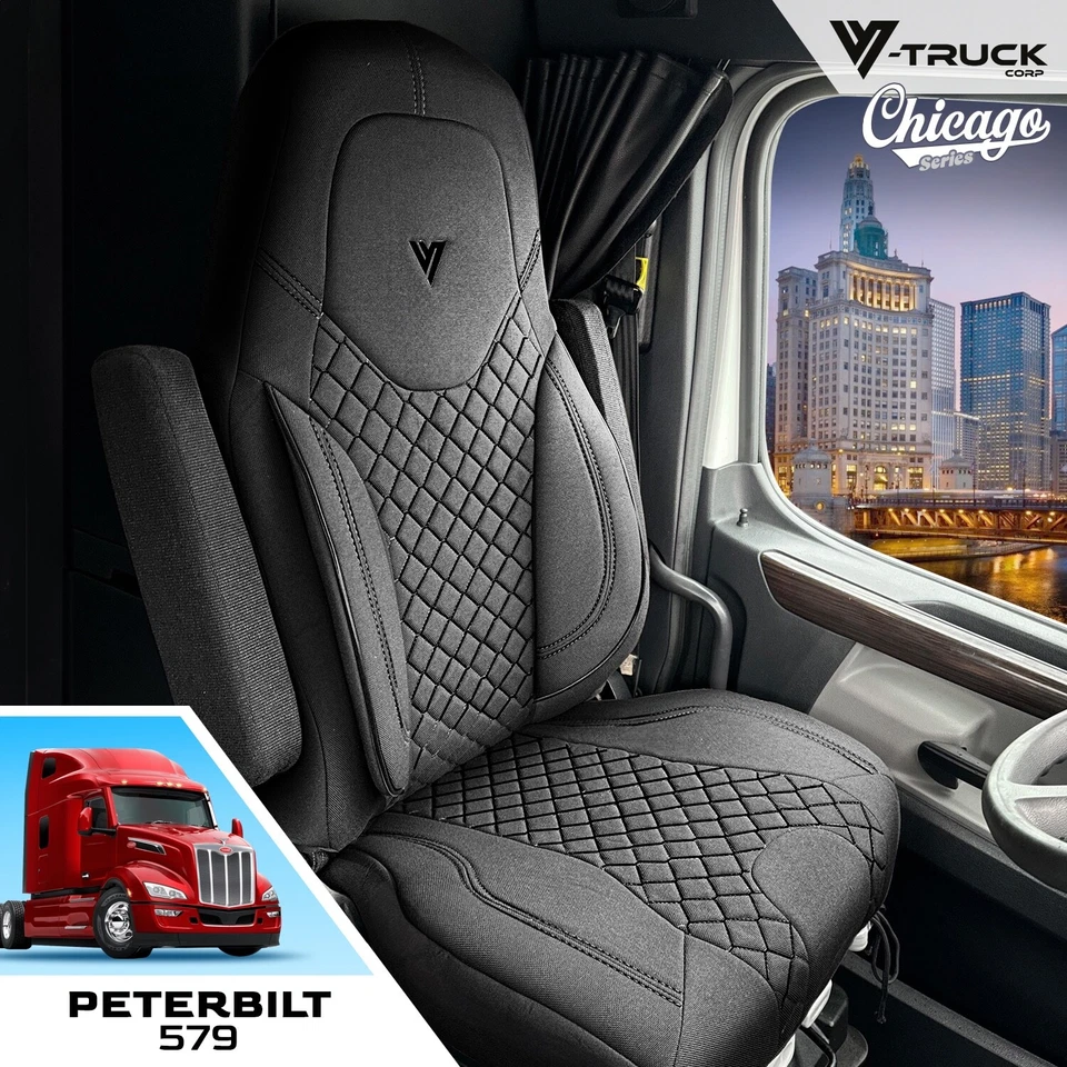 FUNDA ASIENTO PARA PETERBILT 579 567 STOCK SEAT Foto 1 de 4