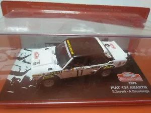 COCHE 1/43, ALTAYA, MODELO FIAT 131 ABARTH RALLYE MONTE CARLO 1978. - Imagen 1 de 3