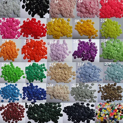 Resin shirt Sewing Buttons 11.5mm 0.45" Diy Scrapbooking 88pcs lot 28Color Pick  - Image 1 of 4