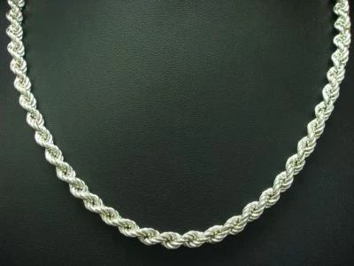 925 Argento Sterling Collier / Vero Argento/17,4g/42,1cm - Immagine 1 di 3