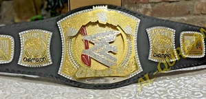 World Heavyweight Championship Spinner Replica Title Belt 2mm Brass - Picture 1 of 7