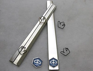 VESPA KASKADE EMBLEM chrom V 50 N S Special Kaskadeneinsatz Einsatz chrom V50 - Bild 1 von 1