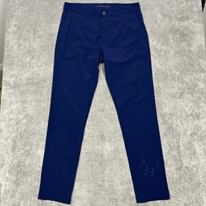 Pantalones de cercanías Rhone para hombre chinos azul marino 34 33" entrepierna exterior senderismo golf poliéster - Imagen 1 de 14